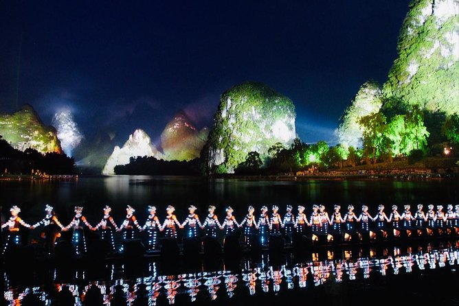 Impression Sanjie Liu Show Ticket - Choosing the transfer option from Yangshuo
