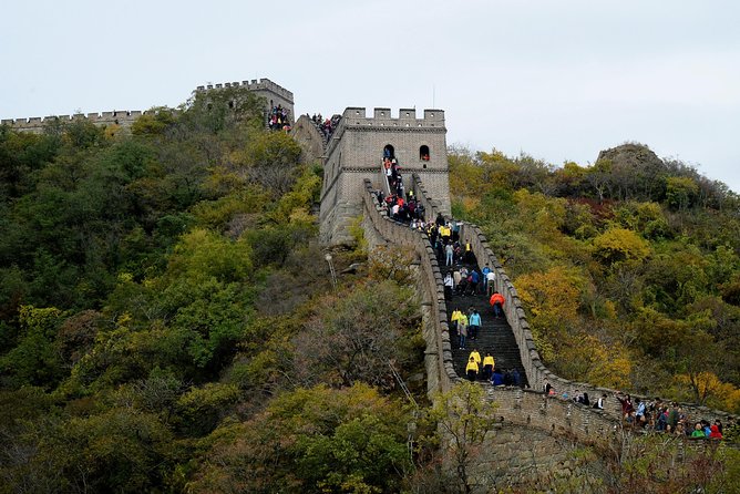 JinShanling Great Wall Sunset/Day Private Day Tour - Restored stone and rougher wall sections