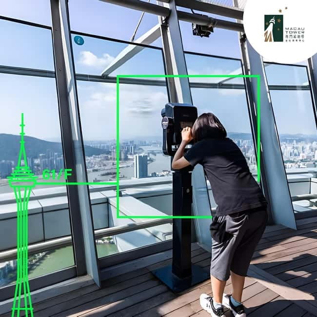Macau: Macau Tower Observation Deck Ticket - The Outdoor Platform at 223 Meters