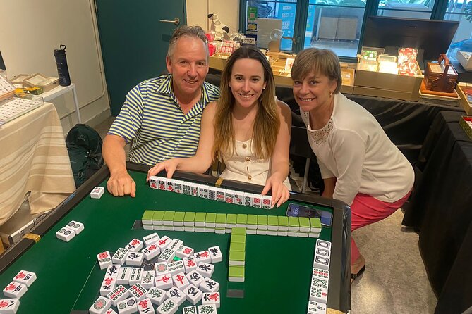 Mahjong 101 Class for Beginners Workshop - The museum side adds meaning to the lesson