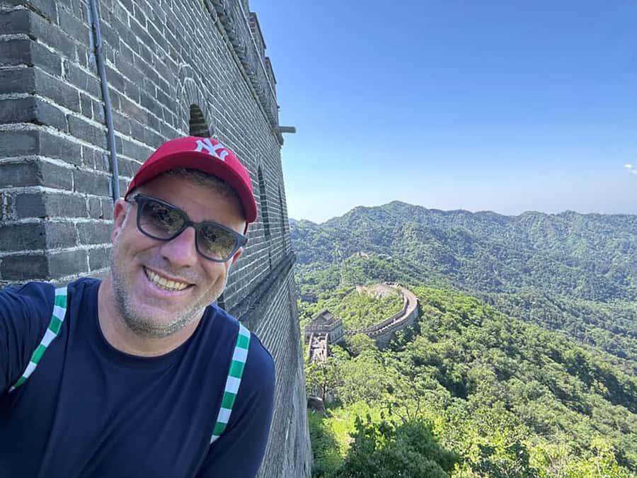 Mutianyu Great Wall Bus Trip+Ticket 7/8/9/10/13/13:30/15:30 - Entering Mutianyu and using the scenic-area shuttle
