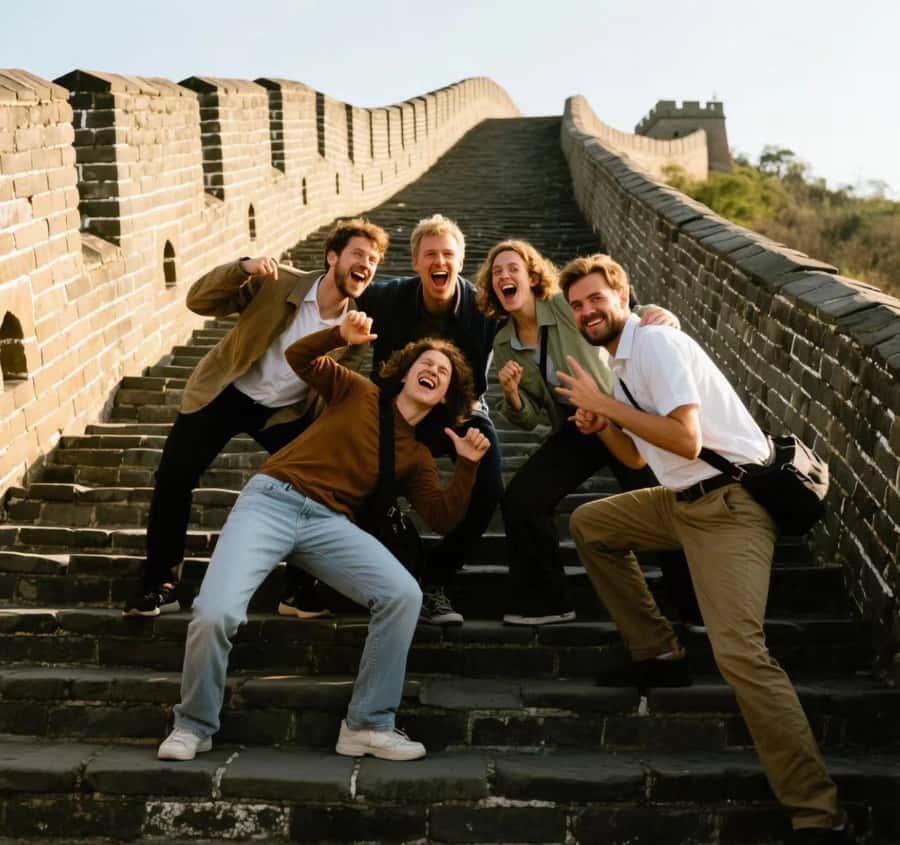 Mutianyu Great Wall Bus Trip+Ticket 7/8/9/10/13/13:30/15:30 - Five hours on the wall, at your own pace