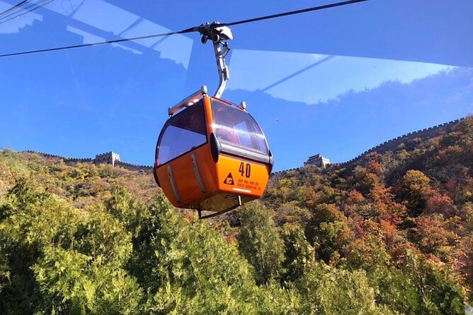 Mutianyu Great Wall Ticket with Driver Service - Riding the Cable Car Up to the Wall