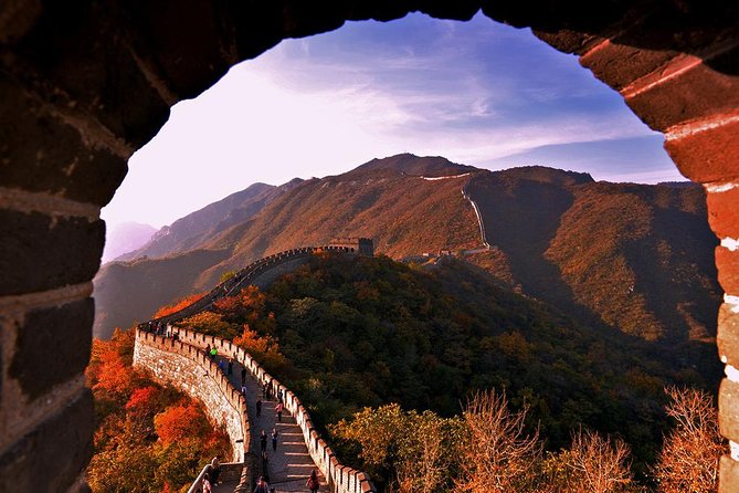Mutianyu Wall Cable Car/Toboggan Ticket+Transfer&Guide Option - Walking the Mutianyu wall