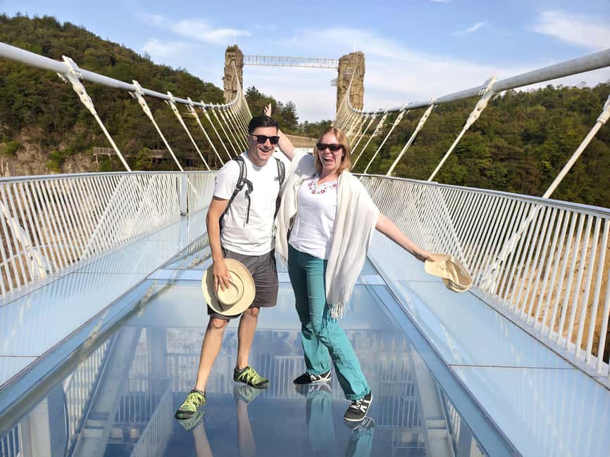 One Day Mini Group Tour to Glass Bridge and Tianmen Mountain - Morning at Zhangjiajie Grand Canyon Glass Bridge