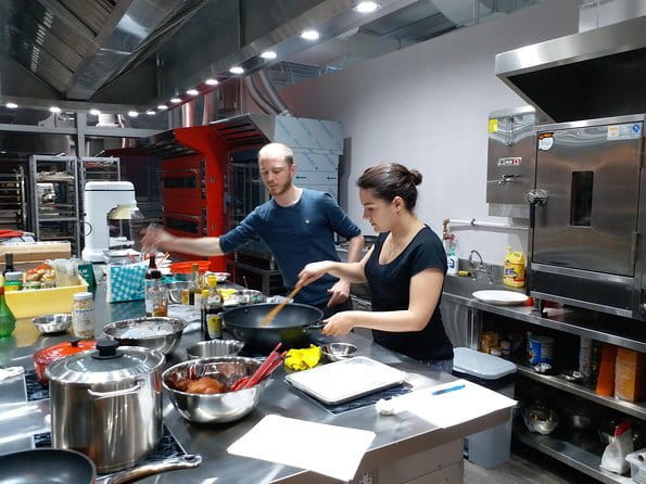 Organic Combo Dumplings & Xiao Long Bao Class with Market Walk) - Making dumpling fillings from scratch