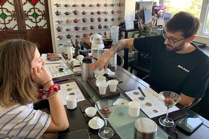Organic Combo Dumplings & Xiao Long Bao Class with Market Walk) - Eating what you made at the cafe