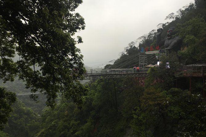 Private Day Tour to Gulong Canyon Glass Bridge from Guangzhou - Crossing the 329-meter glass bridge