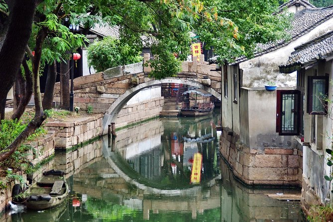 Private Day Tour to Suzhou and Water Town Zhouzhuang from Shanghai - Tiger Hill, Suzhou’s famous landmark