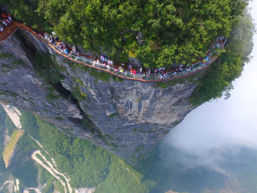 Private Day Tour to Tianmen mountain & Sky walk&Glass Bridge - Transparent walkways on the mountain edge