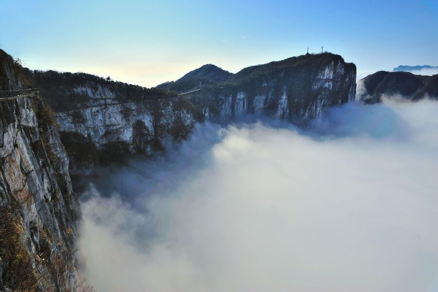 Private Day Tour to Tianmen mountain & Sky walk&Glass Bridge - Tianmen Cave and the 999-step Sky Ladder