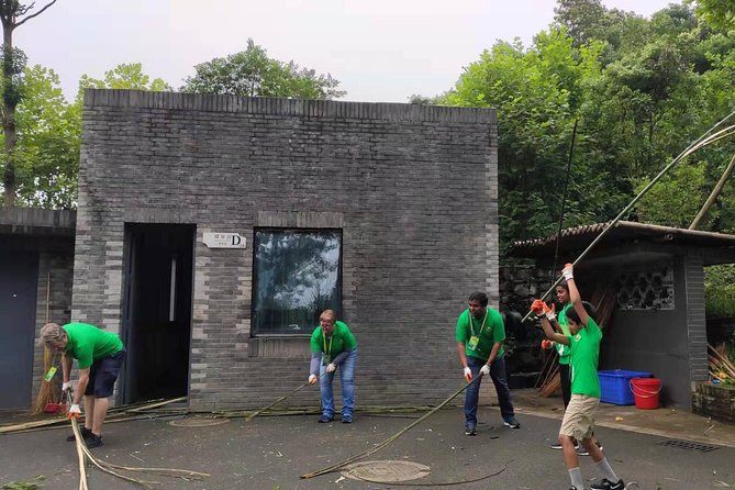 Private Dujiangyan Panda Base Panda Rescue Center Volunteer for a Day - Who Will Enjoy This Day Most?