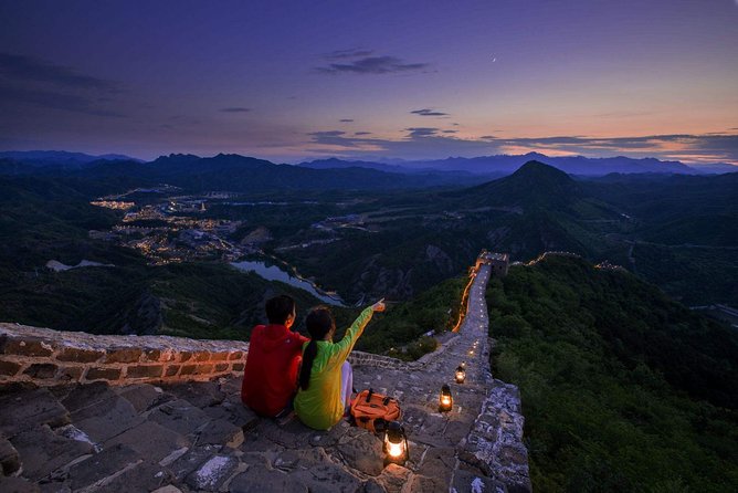 Private Evening Tour to Simatai Great Wall and Gubei Water Town - Simatai Great Wall Under the Lights