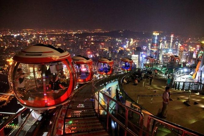 Private Guangzhou Night Tour with Canton Tower and Bar Hopping - The 460-meter Bubble Tram option