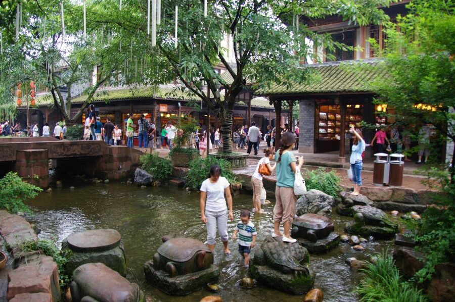 Private Tour to Leshan Giant Buddha & Huanglongxi Old Town - Huanglongxi’s old lanes and three temples