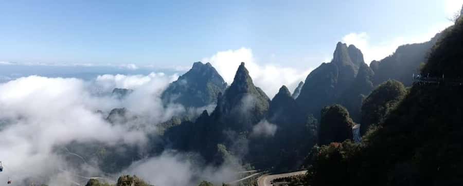 Private VIP Zhangjiajie Tianmen Mountain Day Tour - Panlong Cliff Glass Walkway and Yunmeng Fairy Summit