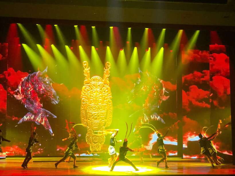 Red Theatre Beijing Acrobatics Show Ticket - The ticket QR code needs special attention