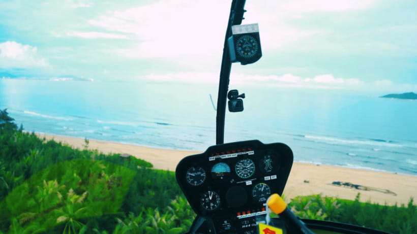 Sanya: Helicopter Tour over Haitang Bay with Atlantis Views - Choosing between the 3-kilometer and 15-kilometer flights