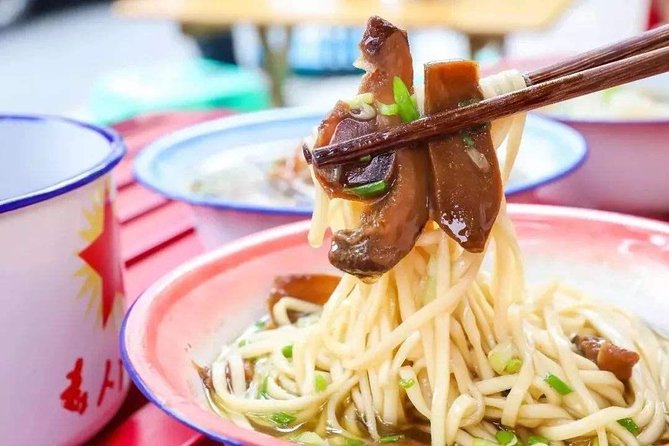 Secret Noodle and Wonton in Shanghai Alleyways with Local Beer - Starting near Huaihai Road and Huangpi Road Station