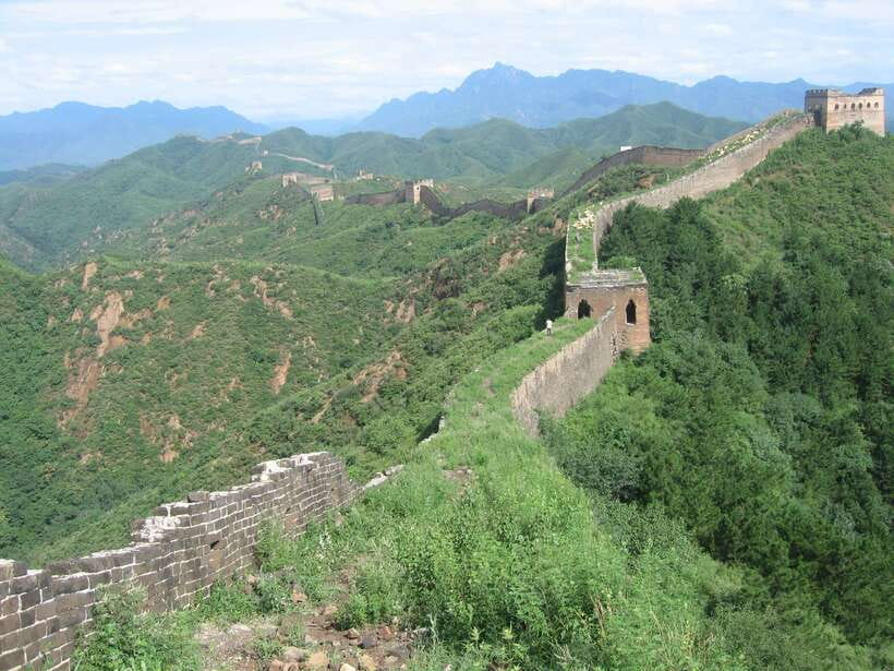 Self-guided challenging hiking from Jinshanling to Gubeikou - The early drive to Jinshanling East