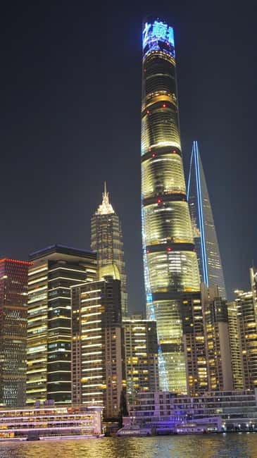 Shanghai: After Dark Dinner and Huangpu River Night Cruise - Adding Shanghai Tower or Oriental Pearl Tower