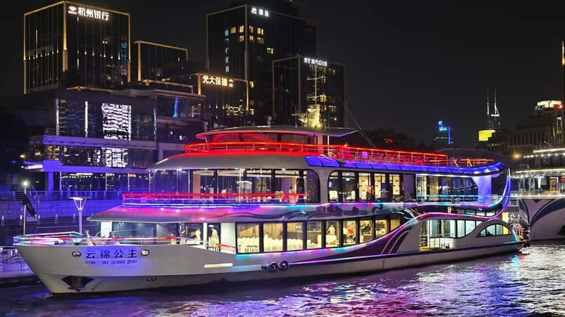 Shanghai: After Dark Dinner and Huangpu River Night Cruise - What your guide adds to the experience