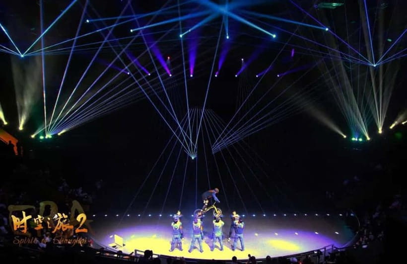 Shanghai Circus World ERA Acrobatic Show Discount Tickets - Entering Shanghai Circus World at 2266 Gonghexin Road