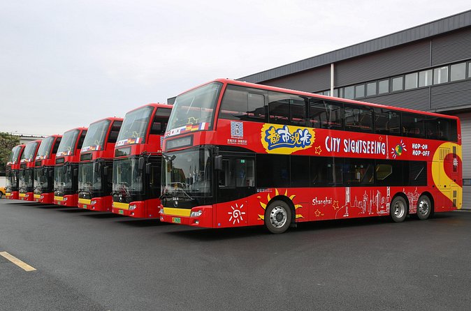 Shanghai City Sightseeing Bus Hop On Hop Off City Tour - Route 2: Pudong towers and both sides of the river