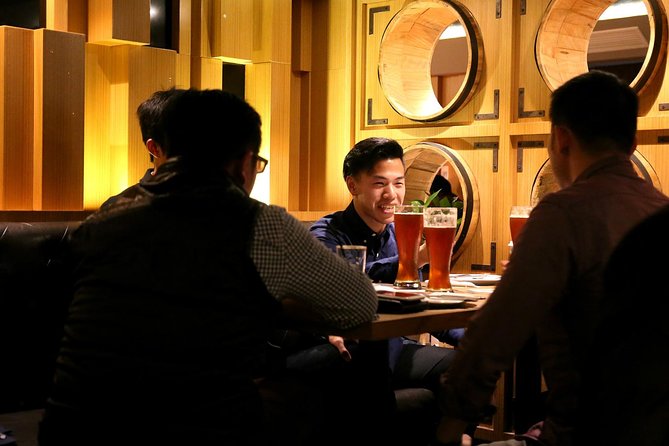 Shanghai craft beer tour with local food tastings - Eight glasses, food pairings, and pacing