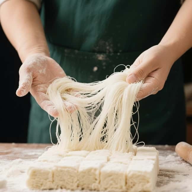 Shanghai: Dragon Beard Candy Making with a Chef - Meeting a Shanghai-born pastry host