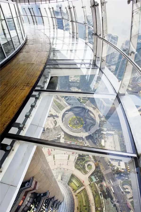 Shanghai Jinmao Tower 88th floor sightseeing hall - Choosing morning, sunset, or evening