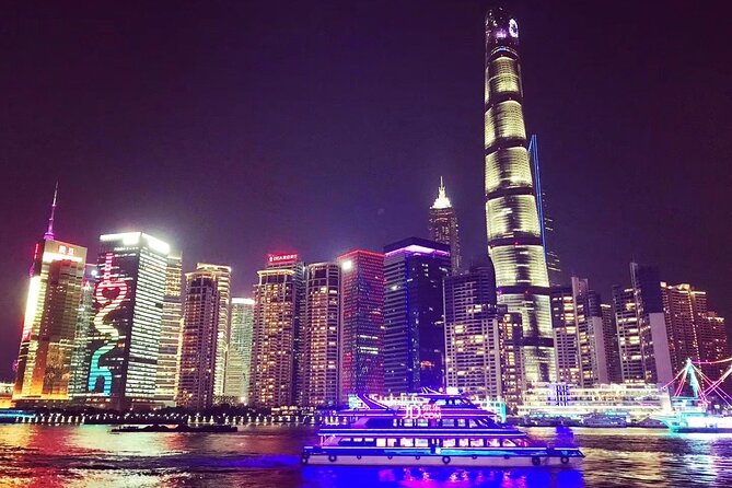 Shanghai Night River Cruise and Light Tour with Yuyuan Bazaar - Yuyuan Bazaar for old streets, snacks, and souvenirs