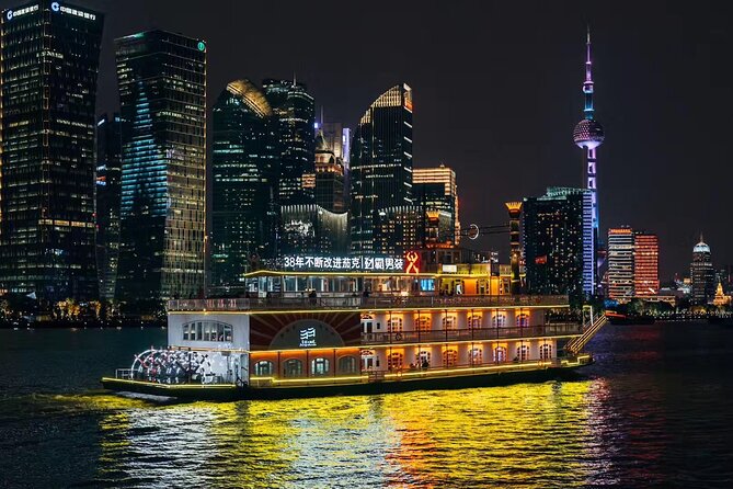 Shanghai Night River Cruise Tour with Xinjiang Style Dining Experience - From Your Hotel to the Huangpu River Terminal