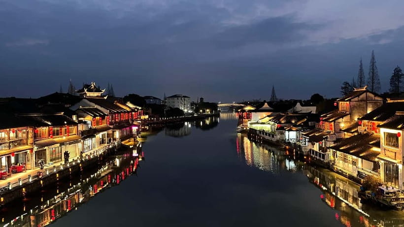 Shanghai: Zhujiajiao Water Town with Calligraphy Experience - Leaving Shanghai for Zhujiajiao