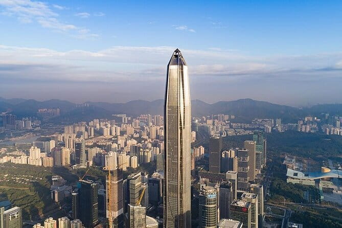 Shenzhen History , Culture & Scenic +(Drone Delivery)tour - A drink arrives by drone
