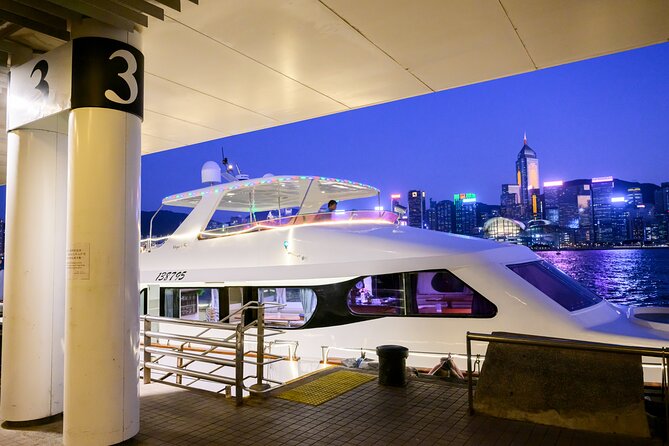 STARLIGHT: Victoria Harbour Night Yacht Tour - The Front Seats and the Best Photo Angles