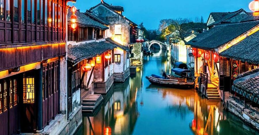 Su Zhou and Zhou Zhuang Water Village Day Tour - The old city wall and Grand Canal connection
