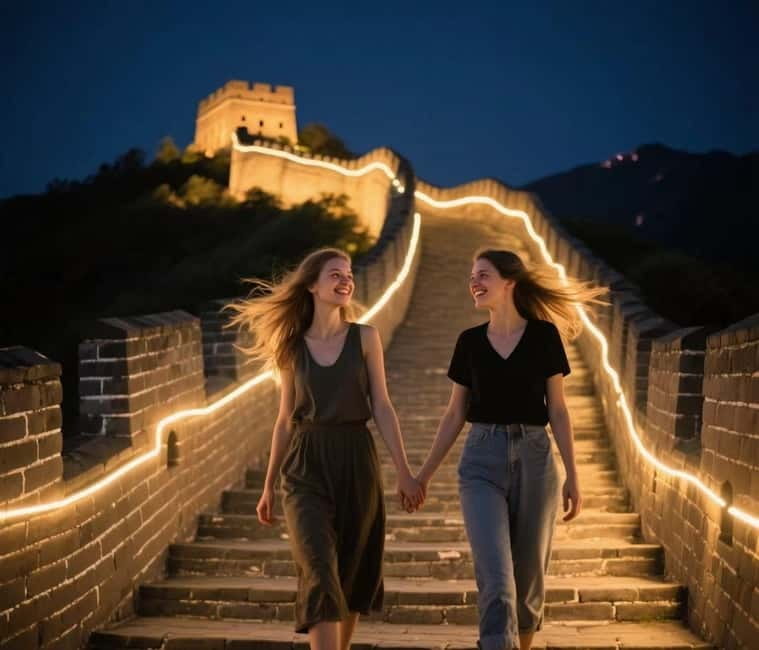 Sunset Glow at Mutianyu Great Wall Night Bus Tour+Ticket - Choosing Between the Three Tour Options