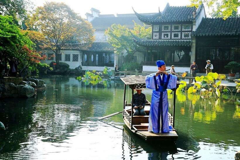 Suzhou Private Guided Day Trip from Shanghai by Bullet Train - Tiger Hill, the Wuzhong gate, and the leaning pagoda
