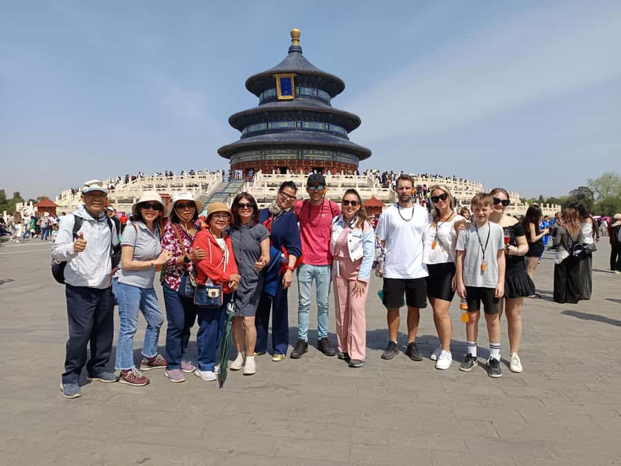 Temple Heaven, Summer Palace, Lama Temple, Hutong Bus Tour - Walking, weather, and group pace