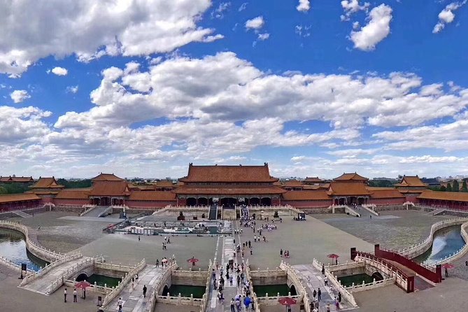 Tiananmen Square & Forbidden City with Entry Tickets - Entering the Forbidden City through Meridian Gate