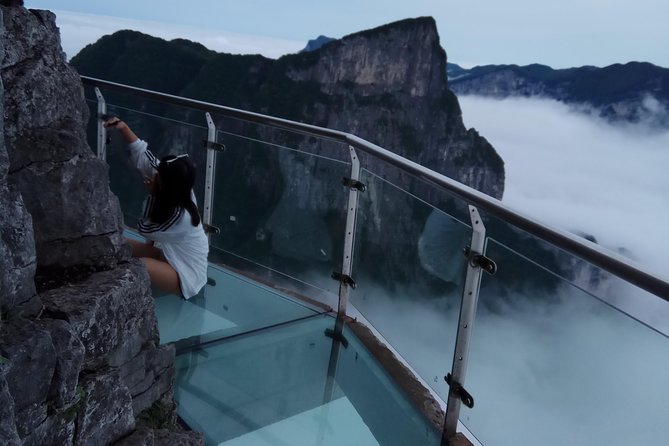 Tianmen Mountain(Glass Walking Way) day tour - Walking above the forest garden