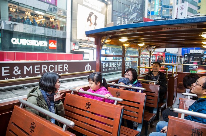 TramOramic Sightseeing Tour plus 2-Day Tramways Ticket - From Macau Ferry Pier to Man Wa Lane