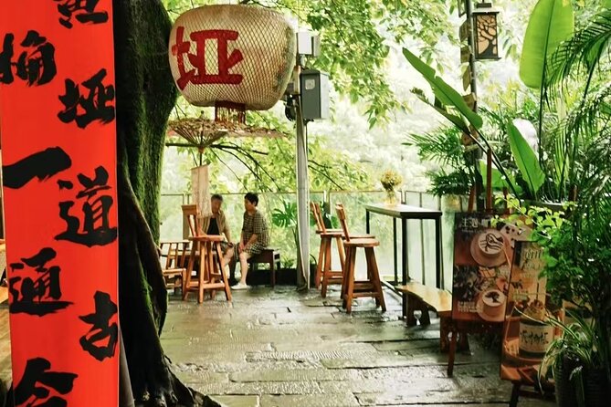 True Taste of Chongqing: Offbeat Walks & Hotpot in One Day - Xiahaoli: lunch, street art, and Baba Tea