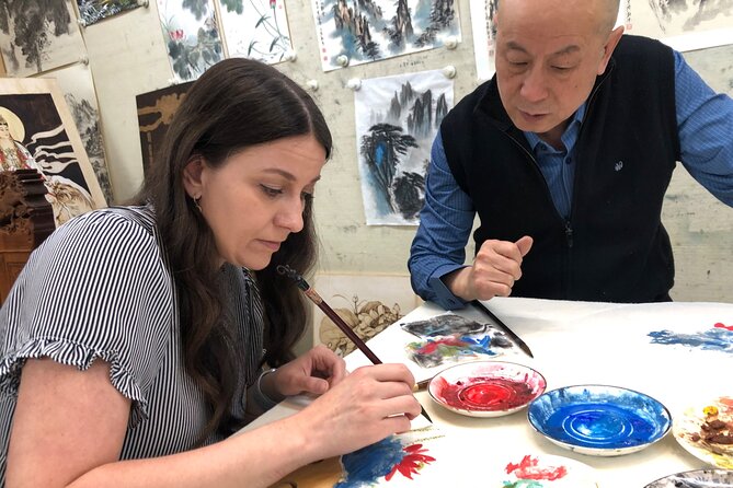 Water Color Class in Beijing - Jasmine tea and the quiet side of Beijing