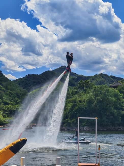Water-Great Wall Odyssey: Hike & Cruise One Day Tour - What the guides add to the experience