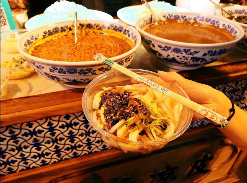 Xi'an Muslim Quarter Night Market Foodie Walking Tour - Following the lanes toward Sajinqiao