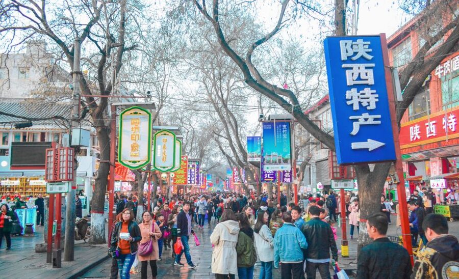 Xi'an Muslim Quarter Night Market Foodie Walking Tour - Choosing the Great Mosque or Gaojia Courtyard