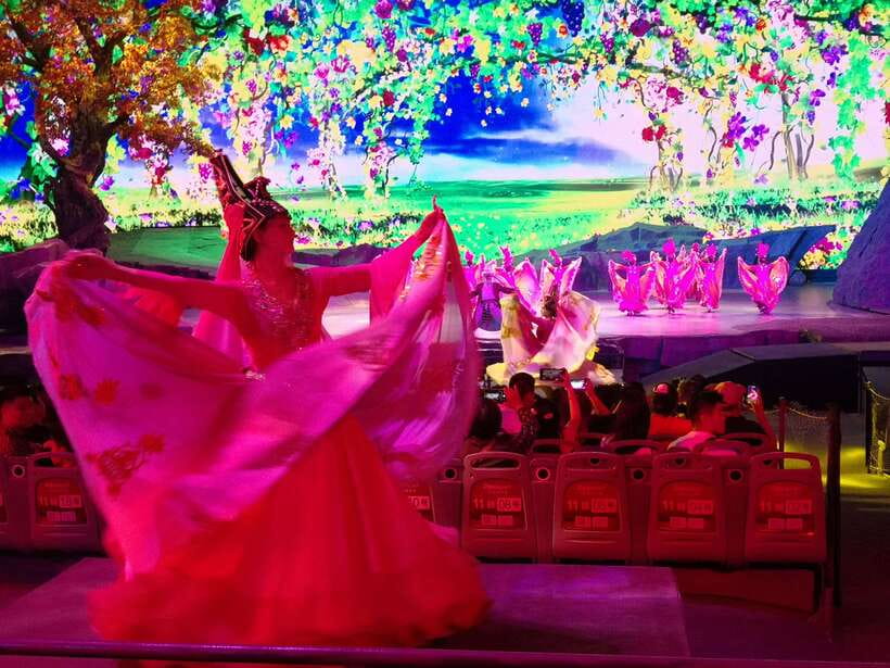 Xi'an Silk Road: Legend of Camel Bell Show Ticket w/Transfer - What the evening feels like from start to finish