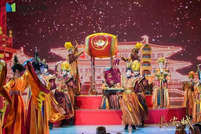 Xi'an Tang Dynasty Music Dance Show or Dinner Show with Transfer - A dumpling banquet with plenty to sample
